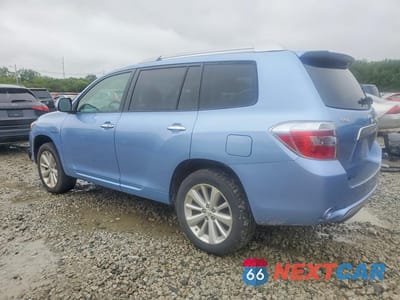 Drugie zdjęcie samochodu z przodu: 2009 TOYOTA HIGHLANDER HYBRID LIMITED VIN:JTEEW44A992028181 - miniatura