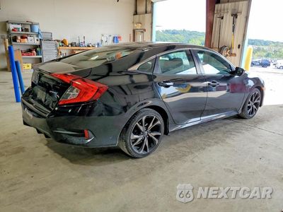 Trzecie zdjęcie samochodu z tyłu: 2021 HONDA CIVIC SPORT VIN:2HGFC2F89MH505029 - miniatura