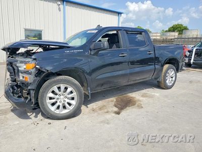 2022 CHEVROLET SILVERADO C1500 CUSTOM 1GCPABEKXNZ596769 - główne zdjęcie licytacji z USA - miniatura
