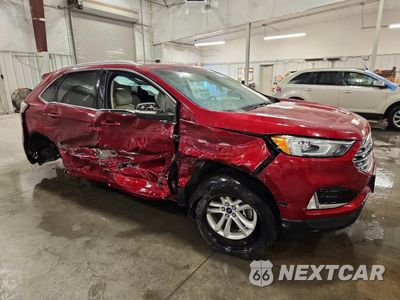 Czwarte zdjęcie samochodu z boku: 2019 FORD EDGE SEL VIN:2FMPK4J92KBB17945 - miniatura