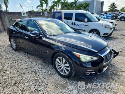Czwarte zdjęcie samochodu z boku: 2017 INFINITI Q50 3.0T PREMIUM VIN:JN1EV7AP9HM737880 - miniatura