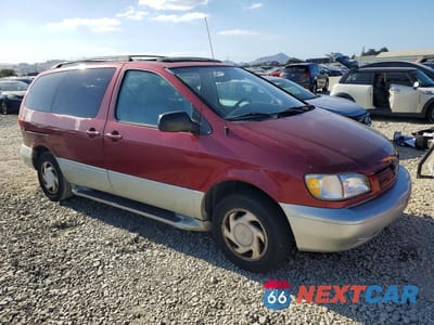 Czwarte zdjęcie samochodu z boku: 1999 TOYOTA SIENNA XLE VIN:4T3ZF13C3XU125923 - miniatura