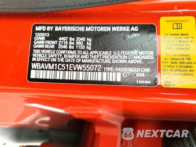 Zdjęcie 14 z 14 samochodu: 2014 BMW X1 SDRIVE28I VIN:WBAVM1C51EVW55072 - miniatura