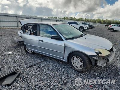 Czwarte zdjęcie samochodu z boku: 2001 HONDA CIVIC LX VIN:2HGES16571H501930 - miniatura