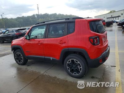 Drugie zdjęcie samochodu z przodu: 2016 JEEP RENEGADE TRAILHAWK VIN:ZACCJBCT0GPD56674 - miniatura