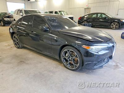 Czwarte zdjęcie samochodu z boku: 2022 ALFA ROMEO GIULIA SUPER VIN:ZARFANBN7N7659811 - miniatura