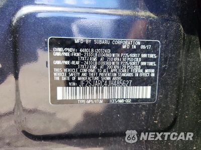 Zdjęcie 13 z 13 samochodu: 2018 SUBARU FORESTER 2.5I LIMITED VIN:JF2SJARC4JH485627 - miniatura