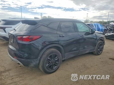 Trzecie zdjęcie samochodu z tyłu: 2022 CHEVROLET BLAZER 2LT VIN:3GNKBHR46NS176937 - miniatura