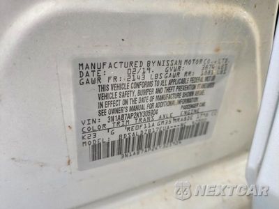 Zdjęcie 12 z 12 samochodu: 2019 NISSAN SENTRA SV VIN:3N1AB7AP2KY305904 - miniatura