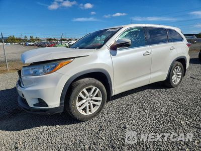 2014 TOYOTA HIGHLANDER LE 5TDBKRFH2ES068387 - główne zdjęcie licytacji z USA - miniatura