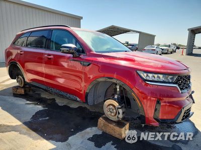 Czwarte zdjęcie samochodu z boku: 2021 KIA SORENTO S VIN:5XYRL4LC7MG060823 - miniatura