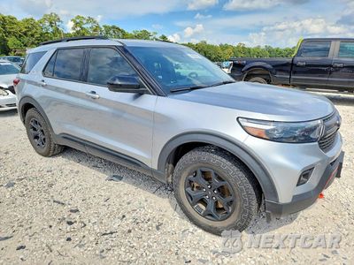 Czwarte zdjęcie samochodu z boku: 2022 FORD EXPLORER TIMBERLINE VIN:1FMSK8JH9NGC30961 - miniatura