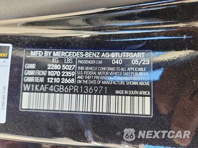Zdjęcie 12 z 12 samochodu: 2023 MERCEDES-BENZ C 300 VIN:W1KAF4GB6PR136971 - miniatura