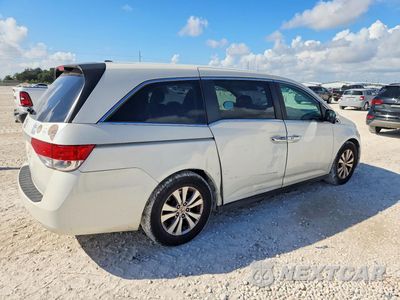 Trzecie zdjęcie samochodu z tyłu: 2015 HONDA ODYSSEY EXL VIN:5FNRL5H60FB088692 - miniatura