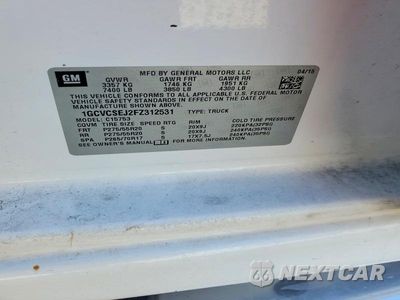 Zdjęcie 12 z 12 samochodu: 2015 CHEVROLET SILVERADO C1500 LTZ VIN:1GCVCSEJ2FZ312531 - miniatura