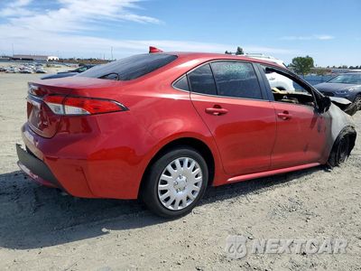 Trzecie zdjęcie samochodu z tyłu: 2020 TOYOTA COROLLA LE VIN:5YFEPRAEXLP092194 - miniatura