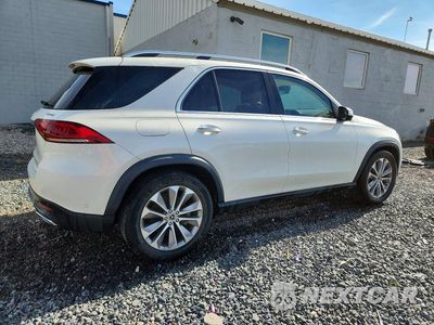Trzecie zdjęcie samochodu z tyłu: 2021 MERCEDES-BENZ GLE 450 4MATIC VIN:4JGFB5KB5MA520688 - miniatura