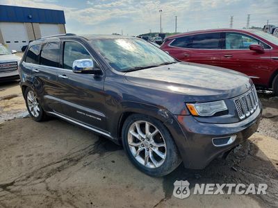Czwarte zdjęcie samochodu z boku: 2016 JEEP GRAND CHEROKEE SUMMIT VIN:1C4RJFJM5GC372886 - miniatura