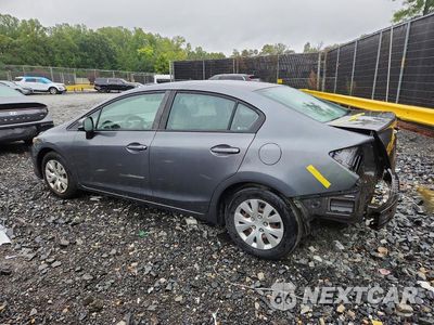Drugie zdjęcie samochodu z przodu: 2012 HONDA CIVIC LX VIN:19XFB2F53CE371037 - miniatura