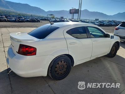 Trzecie zdjęcie samochodu z tyłu: 2013 DODGE AVENGER R/T VIN:1C3CDZBG0DN608324 - miniatura