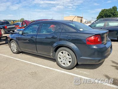 Drugie zdjęcie samochodu z przodu: 2014 DODGE AVENGER SE VIN:1C3CDZAB2EN189349 - miniatura