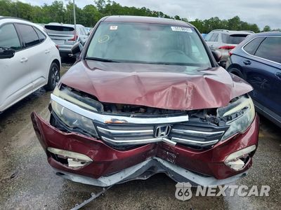 Piąte zdjęcie samochodu w środku: 2018 HONDA PILOT EXL VIN:5FNYF5H55JB003980 - miniatura