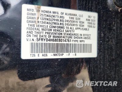 Zdjęcie 13 z 13 samochodu: 2014 ACURA MDX TECHNOLOGY VIN:5FRYD4H68EB014761 - miniatura