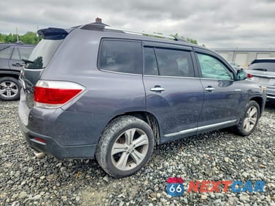 Trzecie zdjęcie samochodu z tyłu: 2012 TOYOTA HIGHLANDER LIMITED VIN:5TDDK3EH9CS153666 - miniatura