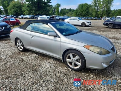 Czwarte zdjęcie samochodu z boku: 2006 TOYOTA CAMRY SOLARA SLE V6 VIN:4T1FA38P36U080725 - miniatura