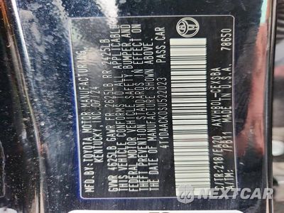 Zdjęcie 12 z 12 samochodu: 2025 TOYOTA CAMRY SE VIN:4T1DAACK0SU522023 - miniatura