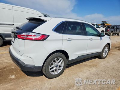Trzecie zdjęcie samochodu z tyłu: 2021 FORD EDGE SEL VIN:2FMPK4J90MBA35988 - miniatura