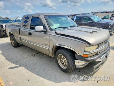 Czwarte zdjęcie samochodu z boku: 2000 CHEVROLET SILVERADO C1500 VIN:2GCEC19T7Y1186779 - miniatura