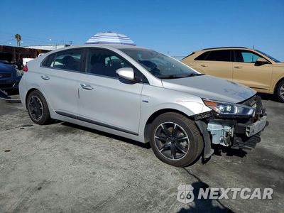 Czwarte zdjęcie samochodu z boku: 2019 HYUNDAI IONIQ LIMITED VIN:KMHC75LD2KU110902 - miniatura
