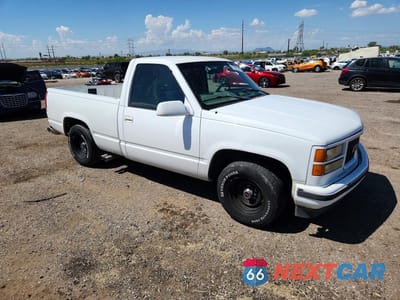Czwarte zdjęcie samochodu z boku: 1998 GMC SIERRA C1500 VIN:1GTEC14R2WZ518692 - miniatura