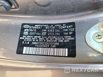 Zdjęcie 12 z 12 samochodu: 2013 HYUNDAI GENESIS COUPE 2.0T PREMIUM VIN:KMHHT6KD2DU101984 - miniatura