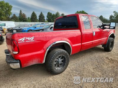 Trzecie zdjęcie samochodu z tyłu: 2001 FORD F250 SUPER DUTY VIN:3FTNX21L91MA22681 - miniatura