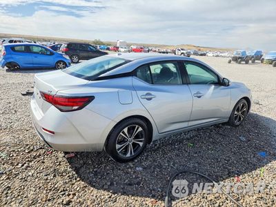 Trzecie zdjęcie samochodu z tyłu: 2022 NISSAN SENTRA SV VIN:3N1AB8CV2NY318819 - miniatura