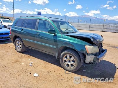 Czwarte zdjęcie samochodu z boku: 2002 TOYOTA HIGHLANDER LIMITED VIN:JTEHF21A620084604 - miniatura