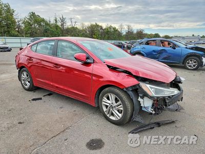 Czwarte zdjęcie samochodu z boku: 2020 HYUNDAI ELANTRA SEL VIN:KMHD84LF4LU070322 - miniatura