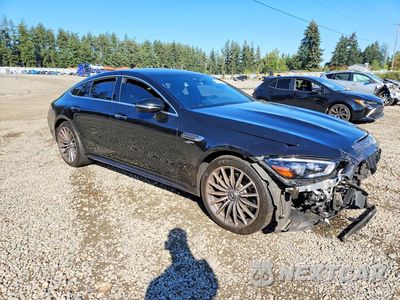Czwarte zdjęcie samochodu z boku: 2023 MERCEDES-BENZ AMG GT 53 VIN:W1K7X6BB2PA056799 - miniatura