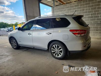 Drugie zdjęcie samochodu z przodu: 2014 NISSAN PATHFINDER HYBRID SV VIN:5N1CR2MM1EC636732 - miniatura