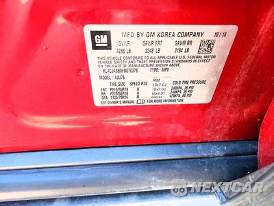 Zdjęcie 13 z 13 samochodu: 2015 BUICK ENCORE VIN:KL4CJASB0FB070376 - miniatura