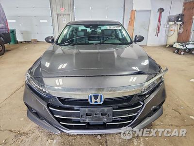 Piąte zdjęcie samochodu w środku: 2022 HONDA ACCORD HYBRID EXL VIN:1HGCV3F51NA002524 - miniatura