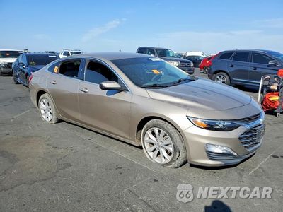 Czwarte zdjęcie samochodu z boku: 2022 CHEVROLET MALIBU LT VIN:1G1ZD5ST9NF149133 - miniatura