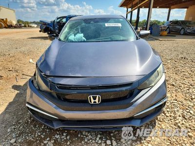 Piąte zdjęcie samochodu w środku: 2019 HONDA CIVIC LX VIN:19XFC2F68KE042659 - miniatura