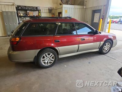 Trzecie zdjęcie samochodu z tyłu: 2002 SUBARU LEGACY OUTBACK VIN:4S3BH665727617042 - miniatura