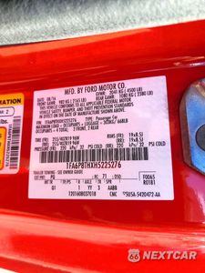 Zdjęcie 12 z 12 samochodu: 2017 FORD MUSTANG VIN:1FA6P8THXH5225276 - miniatura