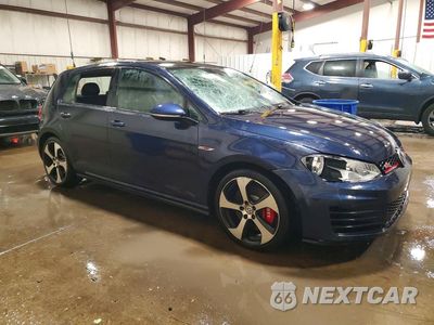 Czwarte zdjęcie samochodu z boku: 2017 VOLKSWAGEN GTI SPORT VIN:3VW547AU7HM011104 - miniatura