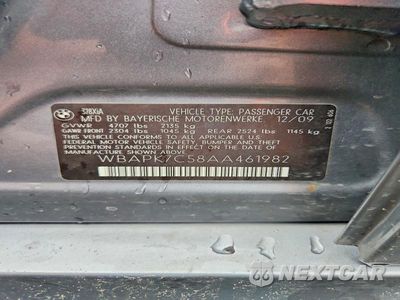Zdjęcie 12 z 12 samochodu: 2010 BMW 328 XI VIN:WBAPK7C58AA461982 - miniatura