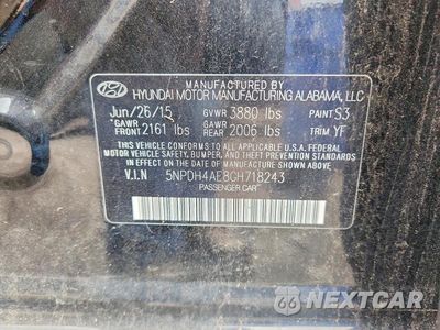 Zdjęcie 13 z 13 samochodu: 2016 HYUNDAI ELANTRA SE VIN:5NPDH4AE8GH718243 - miniatura